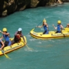 Easy mini-rafting on Soča River Kamno-Tolmin